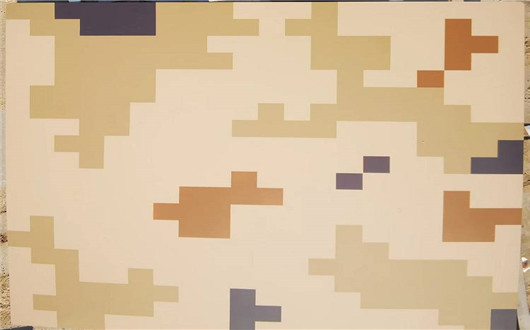 宣城荒漠迷彩漆喷涂